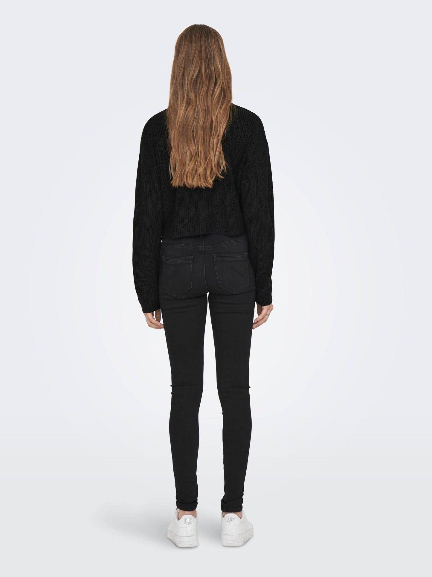 ONLMALAVI L/S CROPPED PULLOVER KNT NOOS