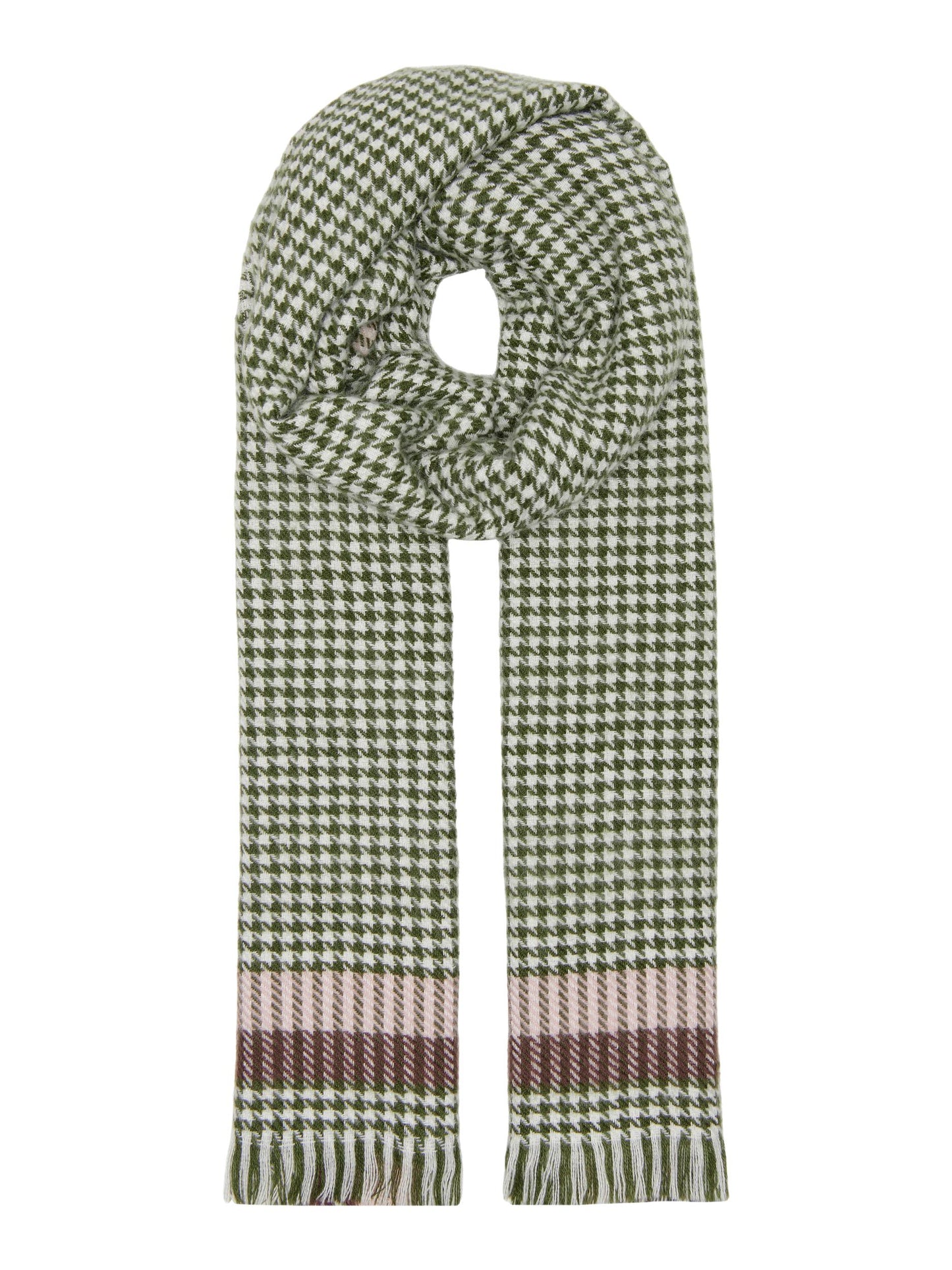 ONLALBERTE HOUNDTOOTH SCARF CC