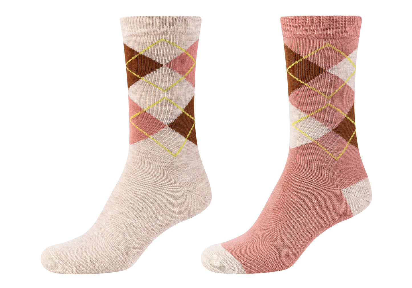 Women originals organic argyle Socks 2p