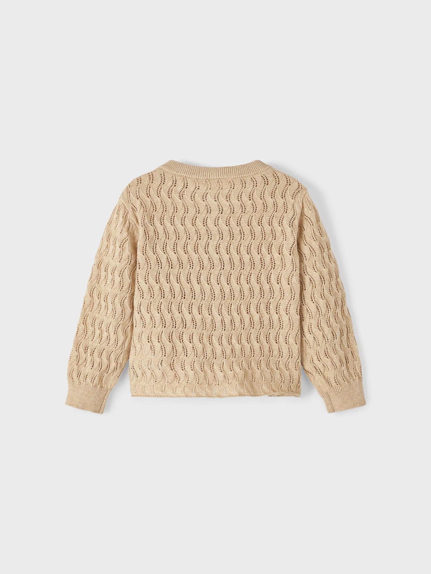 NMFNINA LS LOOSE KNIT CARD LIL