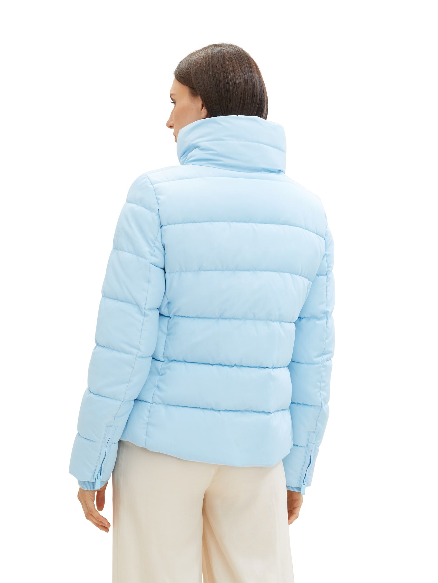 Puffer-Jacke mit Stehkragen