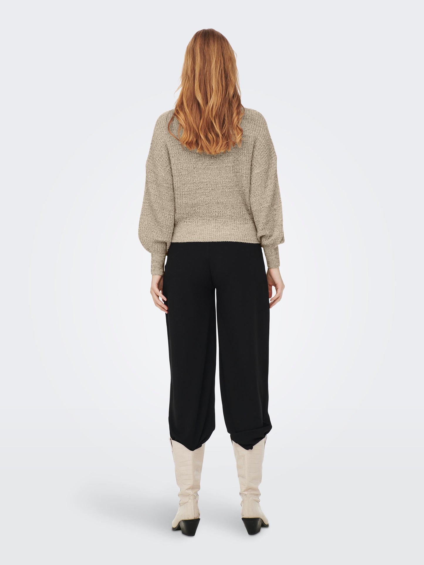 JDYMEGAN L/S COWL NECK PULLOVER KNT NOOS