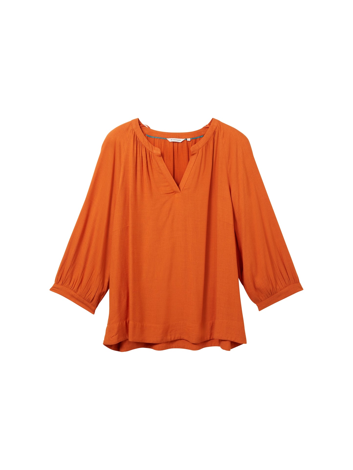 Bluse in Melange-Optik