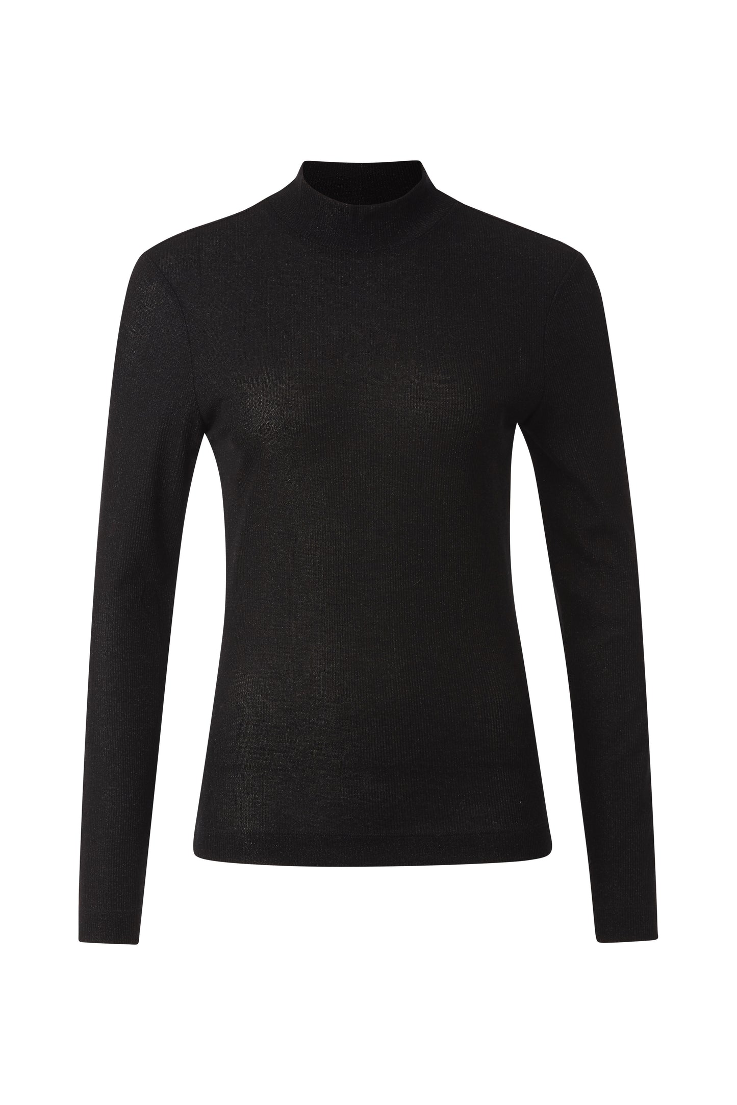 EcoVero Rib Lurex Turtleneck Longsleeve