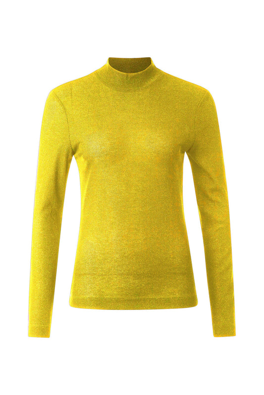 EcoVero Rib Lurex Turtleneck Longsleeve