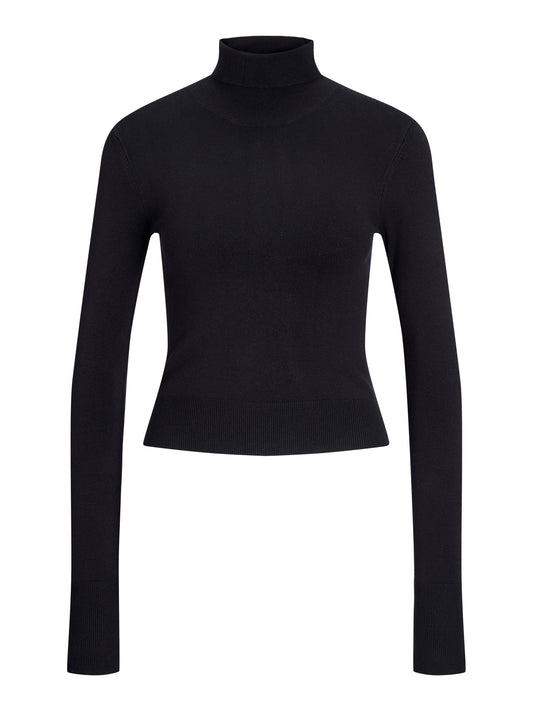 JXMIA SOFT CROPPED ROLL NECK KNIT SN