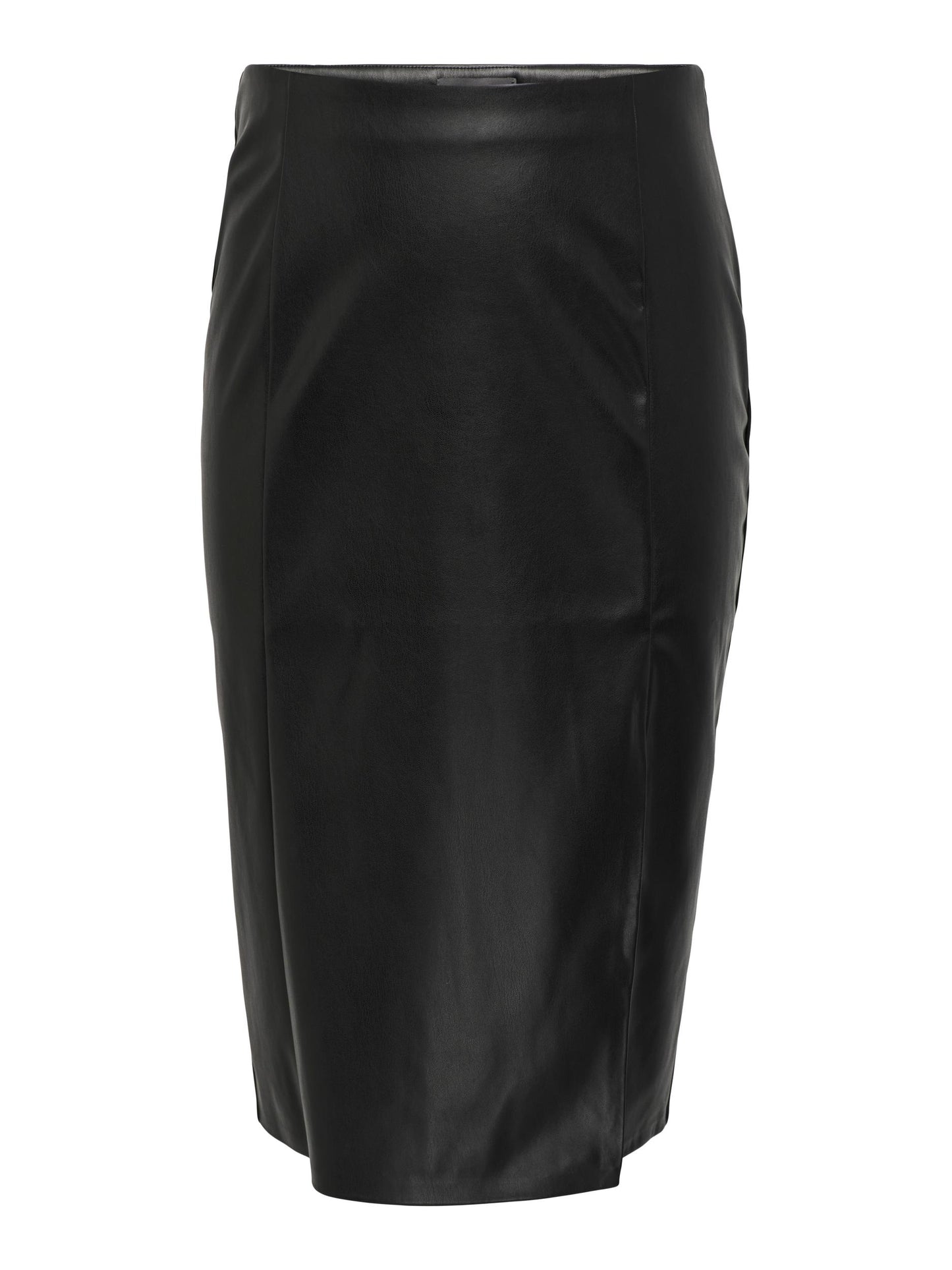 CARMIA FAUX LEATHER LONG SKIRT OTW