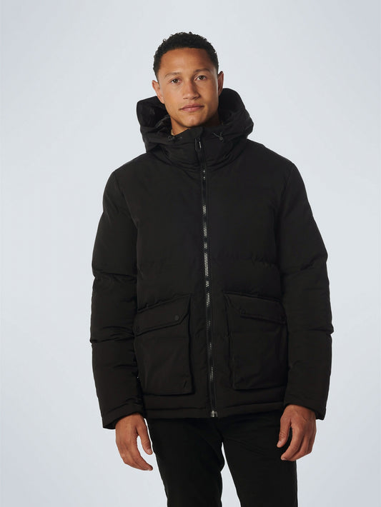 Jacket Short Fit Hooded Padded