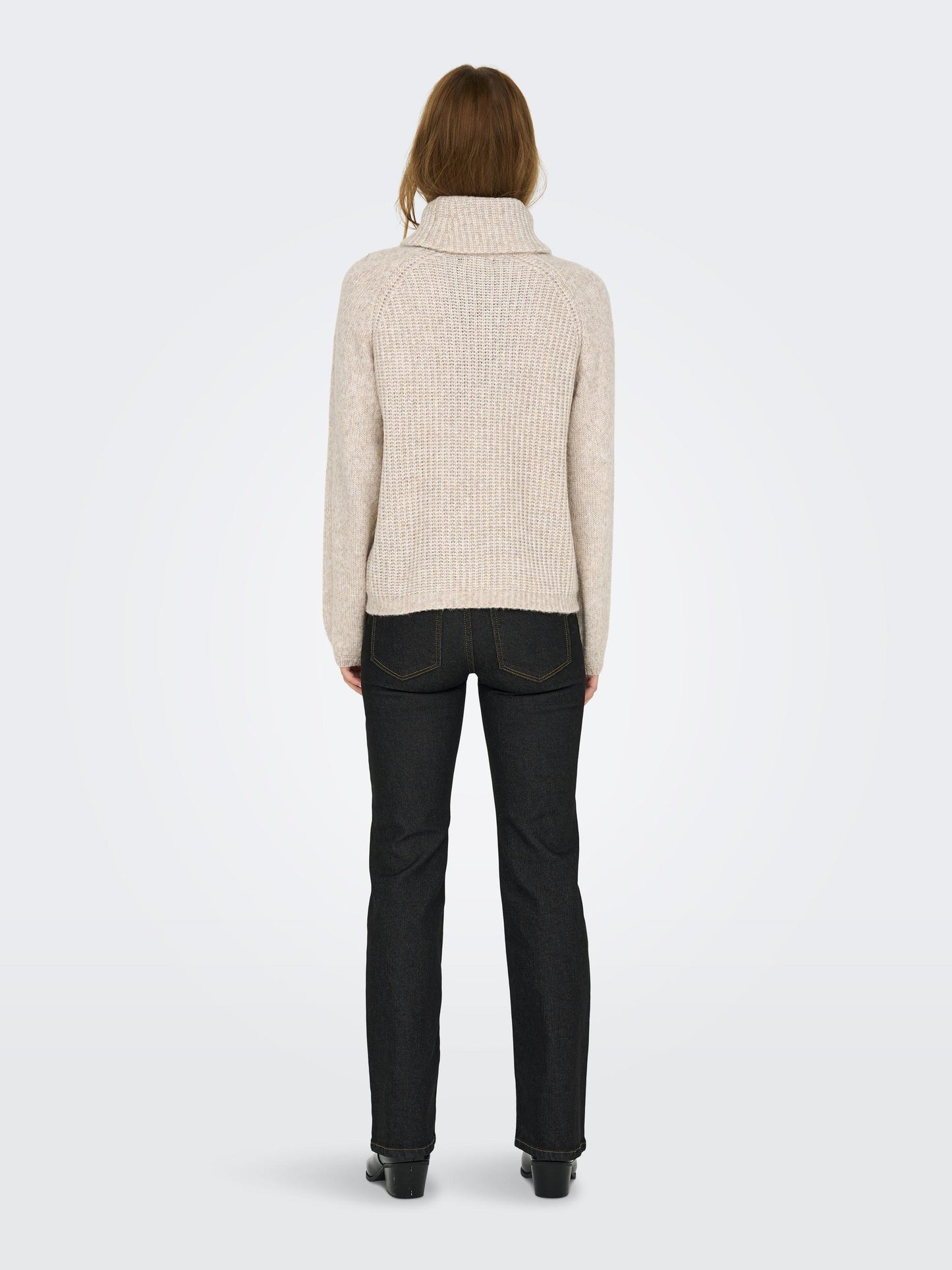 JDYSILJA L/S ROLL NECK PULL. KNT