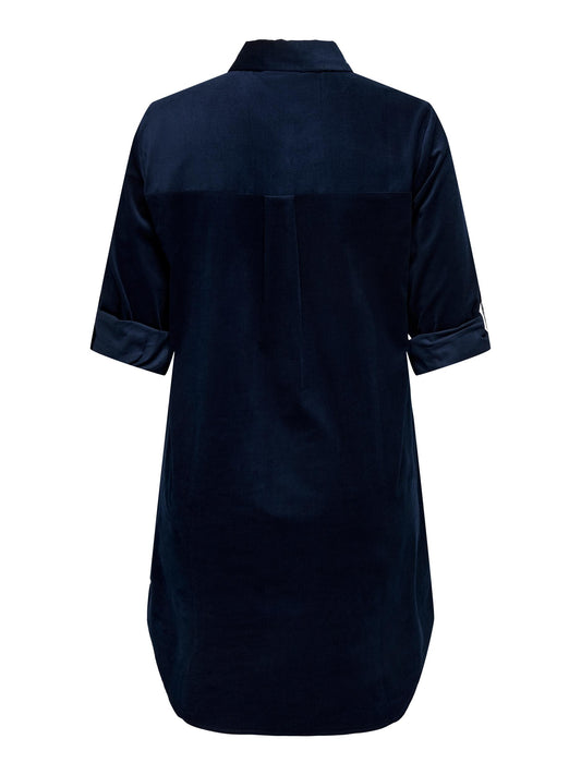 CARWINI L/S SHIRT DRESS WVN