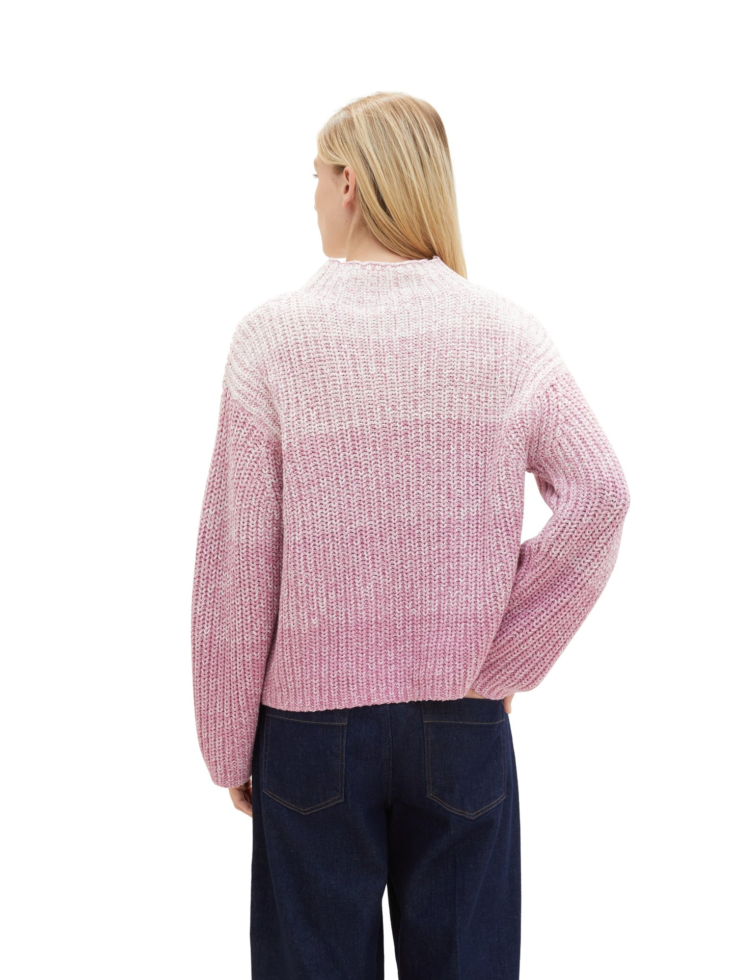 Strickpullover mit Farbverlauf