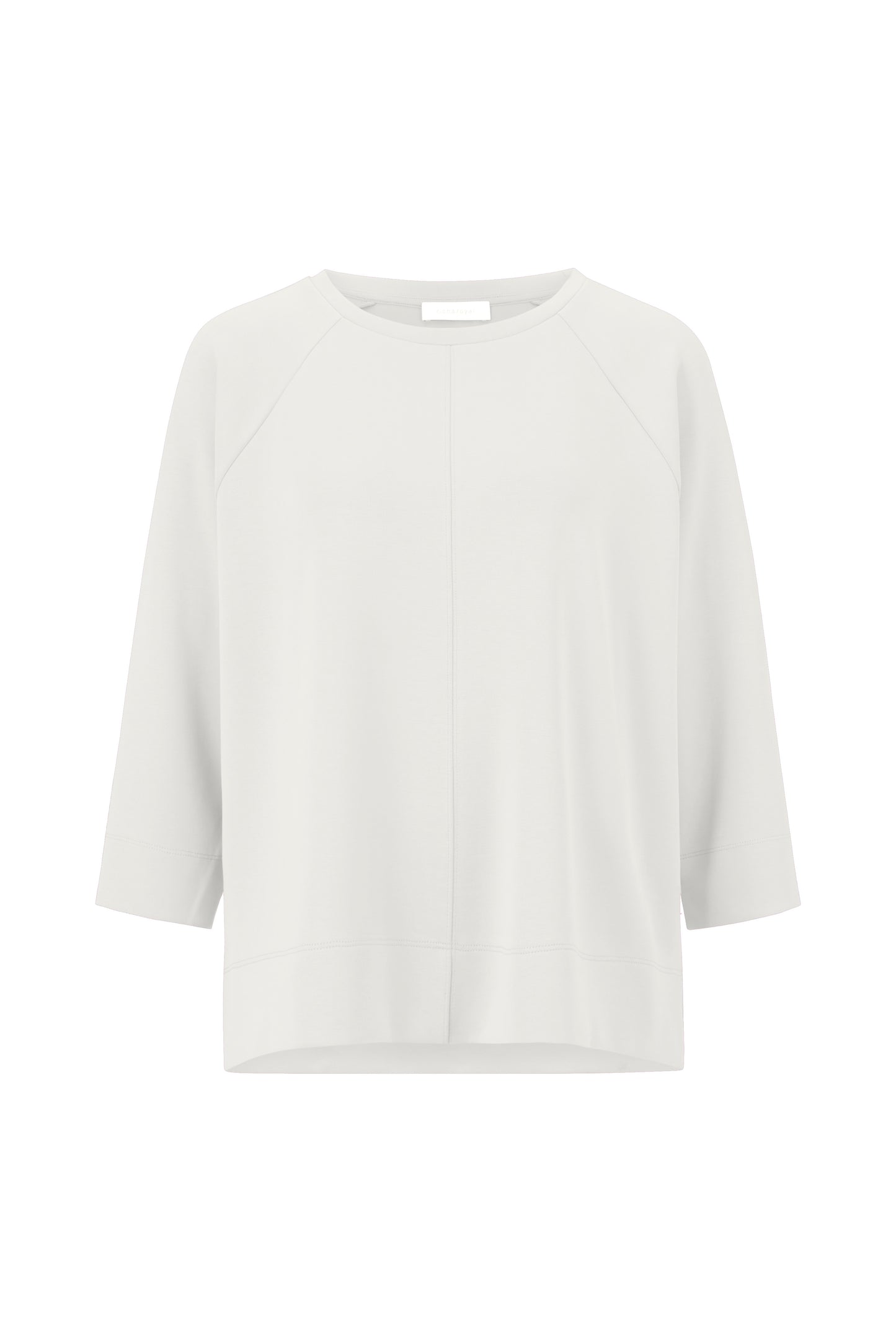 sweatshirt with raglan sleeves