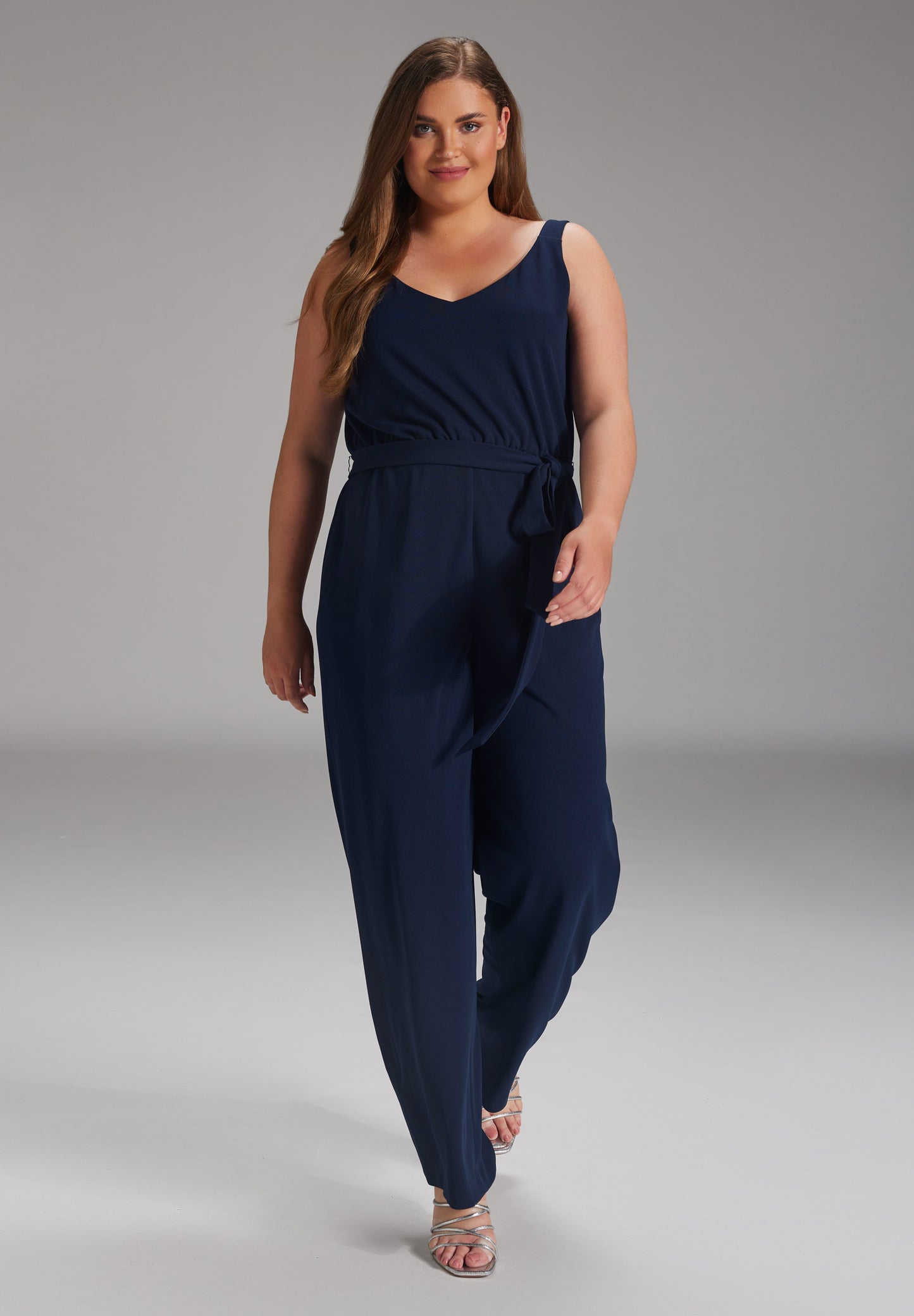 Curve / Jumpsuit aus elastischer Crepeware