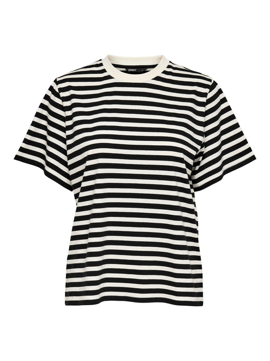 ONLLIVINA S/S STRIPE TEE JRS NOOS