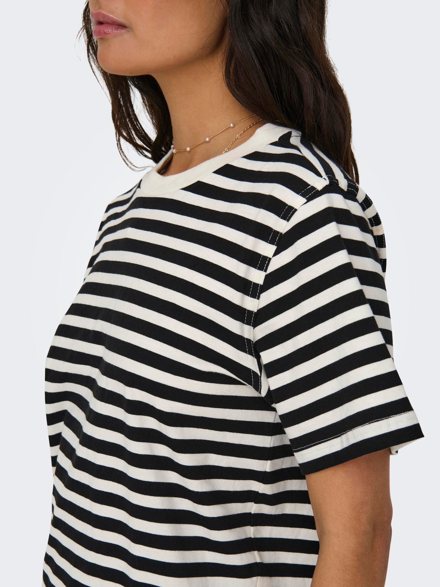 ONLLIVINA S/S STRIPE TEE JRS NOOS