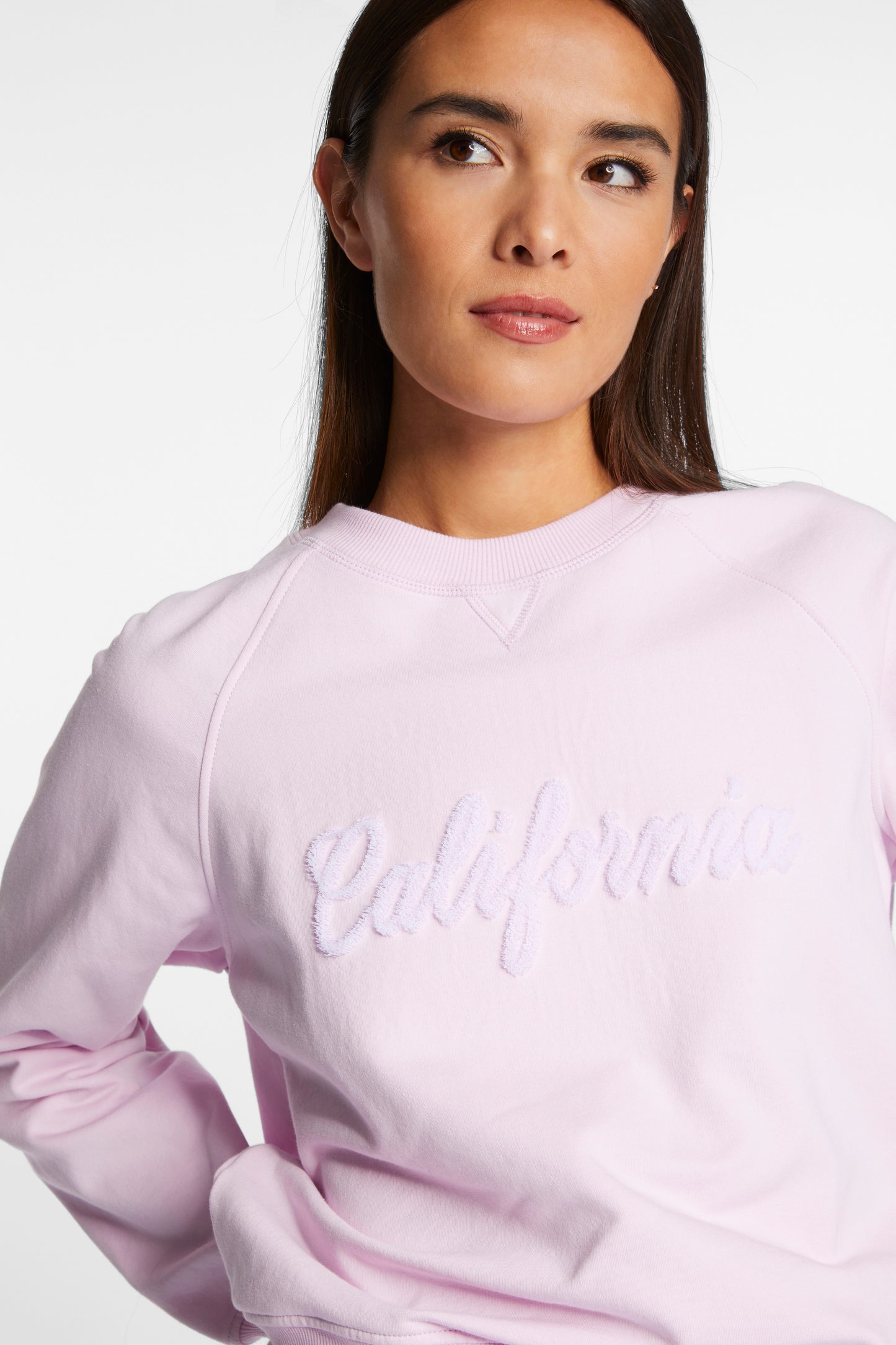 sweatshirt with application California organic