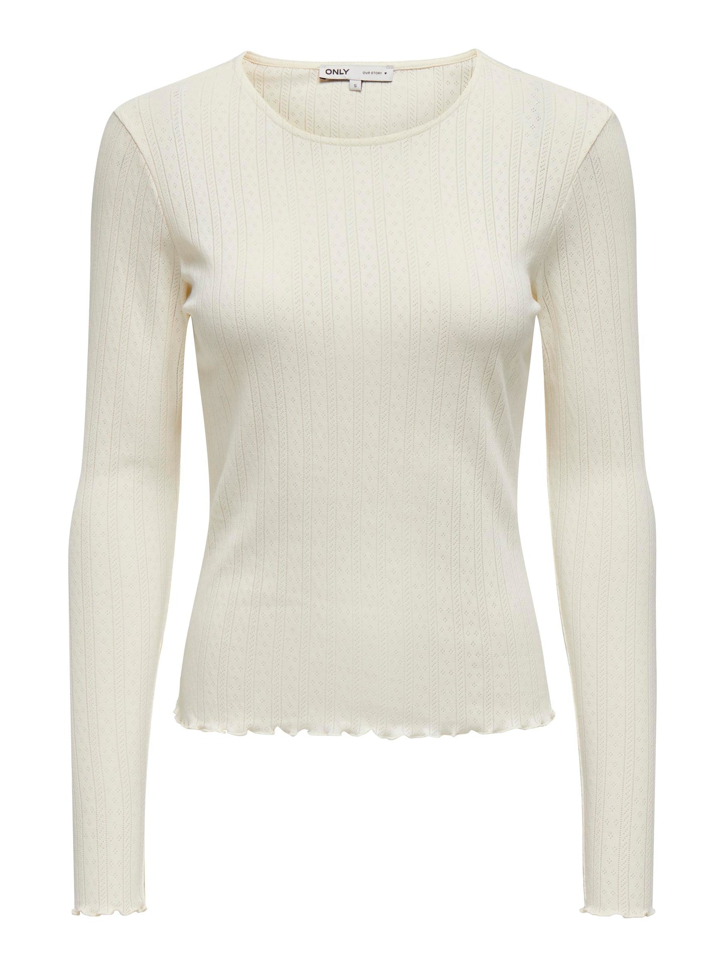 ONLCARLOTTA L/S TOP NOOS JRS