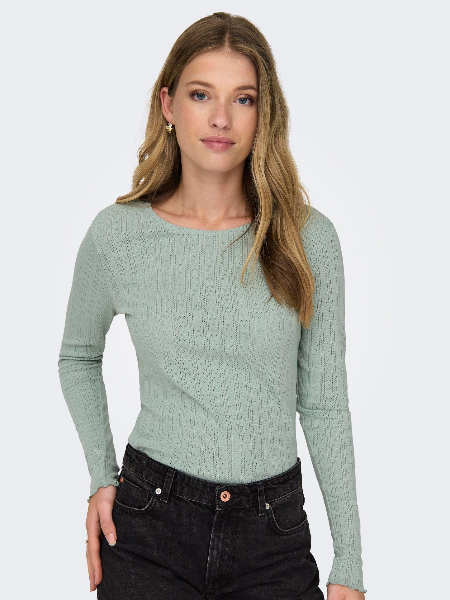 ONLCARLOTTA L/S TOP NOOS JRS