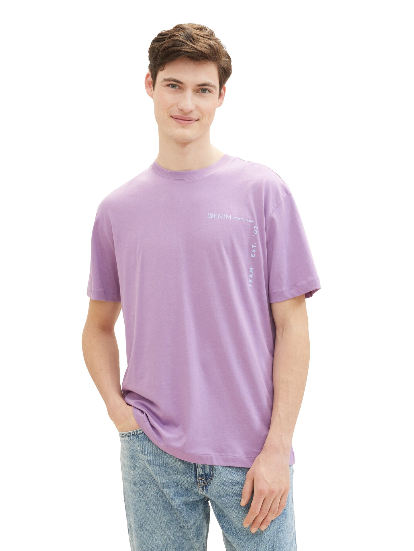 Relaxed T-Shirt mit Bio-Baumwolle