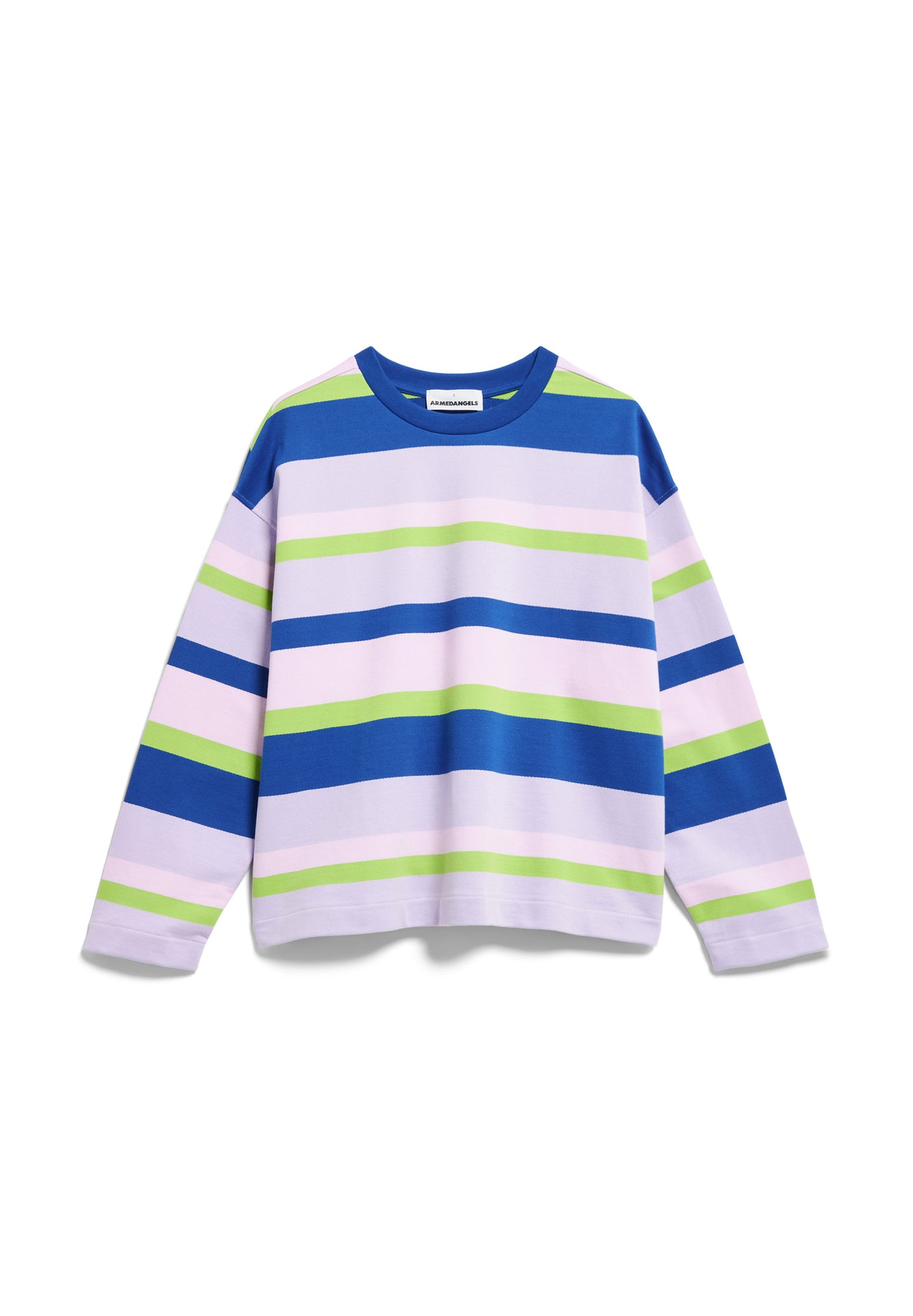 FRANKAA HORAACIOS Sweat Shirt Streifen, dynamo blue-pink light