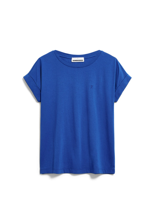 IDAARA Shirts T-Shirt Solid, dynamo blue