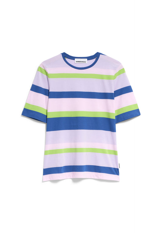 DONAAJI MULTI COLOR Shirts T-Shirt Streifen, dynamo blue-pink light