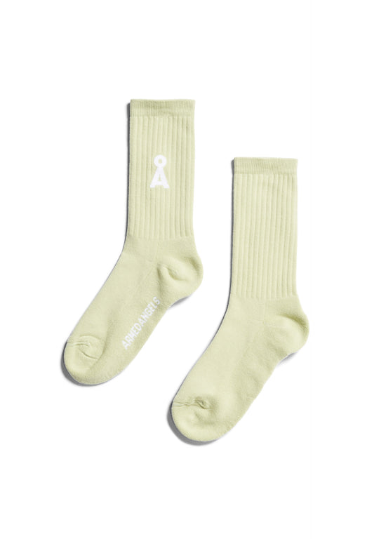 SAAMUS BOLD Accessoires Socken Solid, pastel green