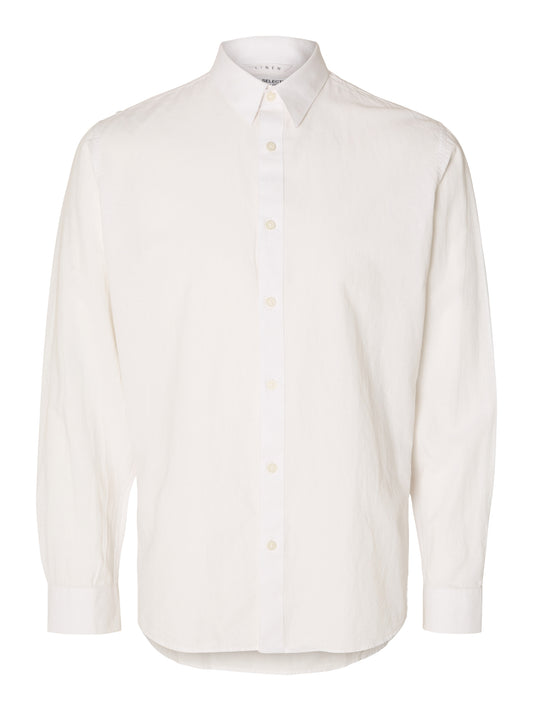 SLHSLIMNEW-LINEN SHIRT LS NOOS