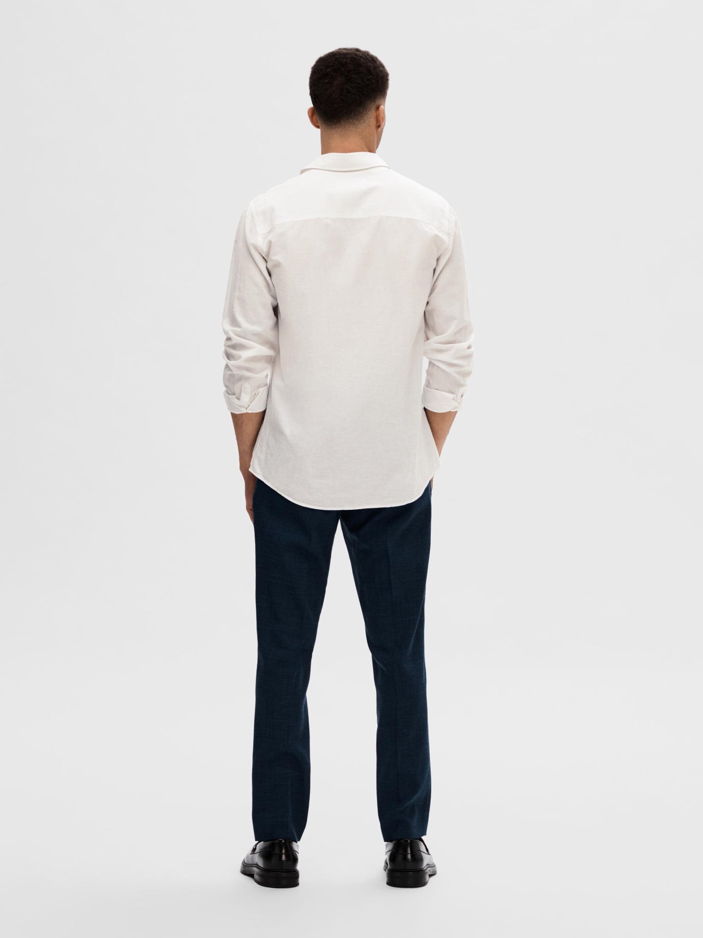 SLHSLIMNEW-LINEN SHIRT LS NOOS