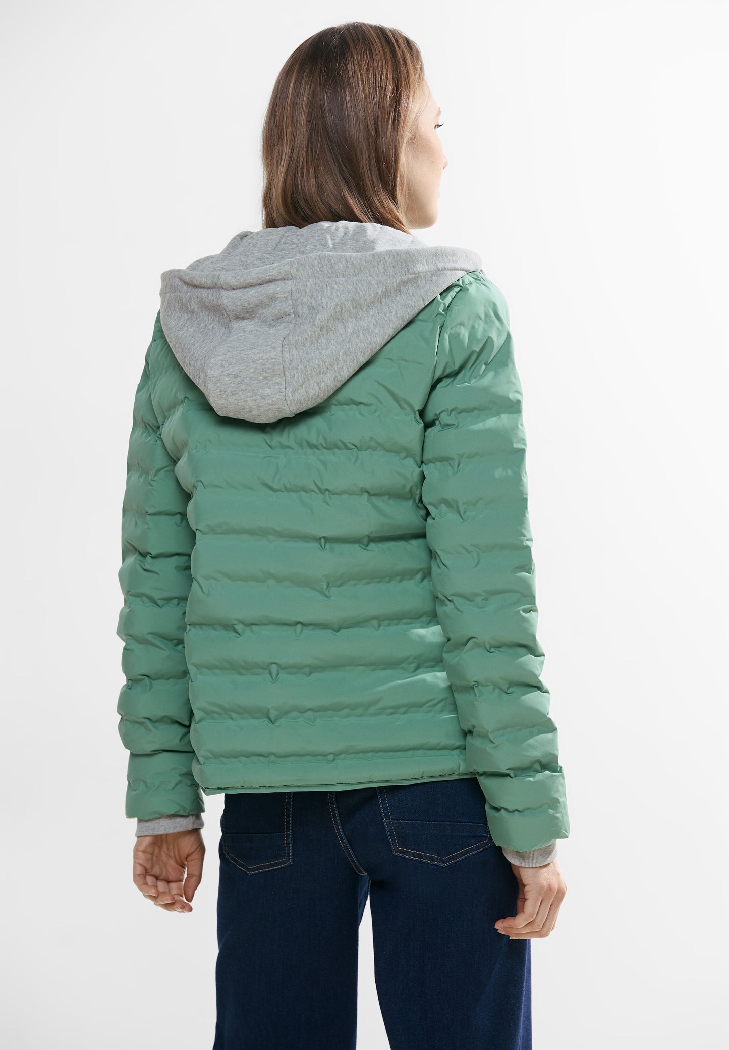 Kapuzen Steppjacke