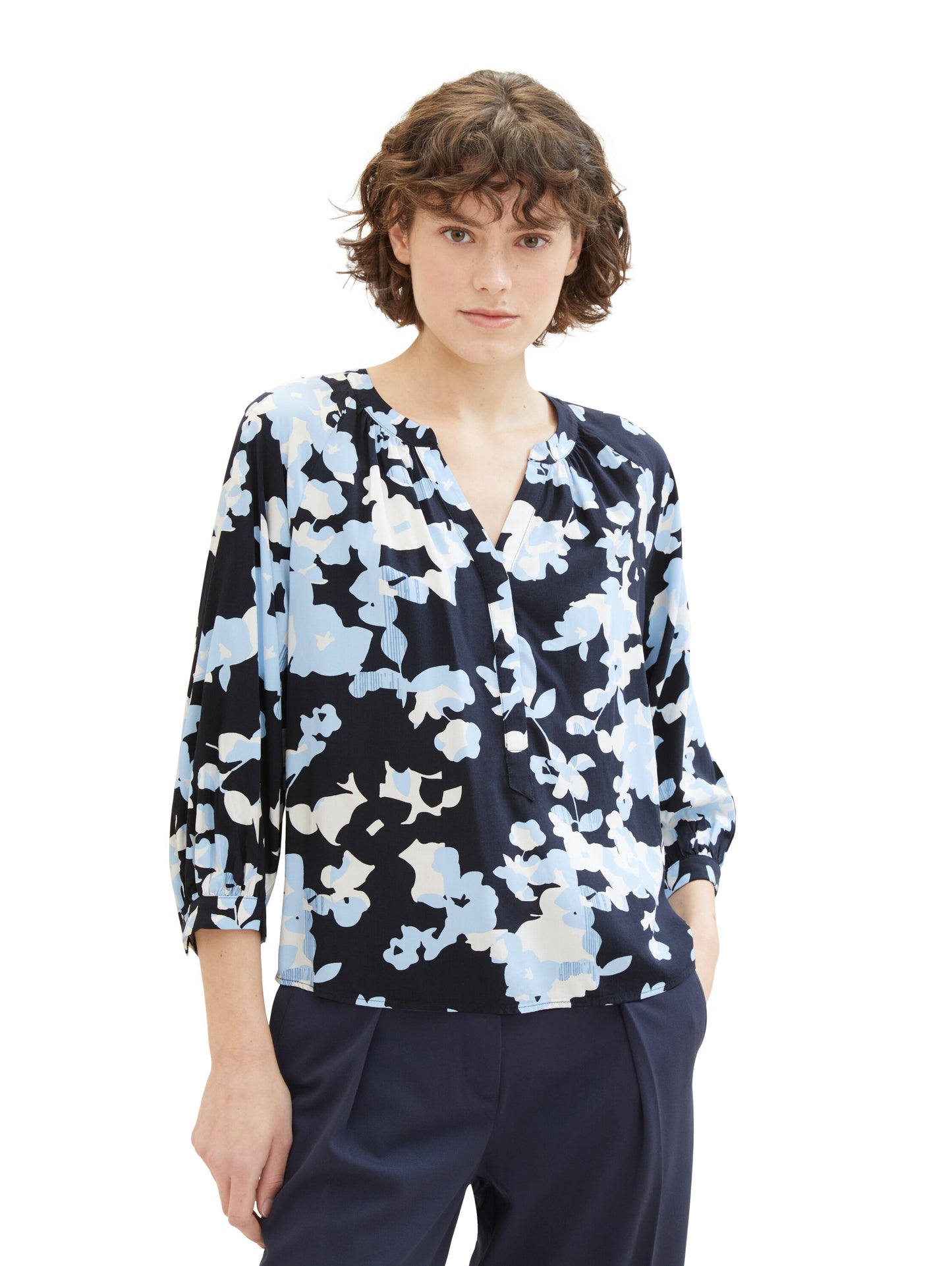 Bluse mit LENZING(TM) ECOVERO(TM)