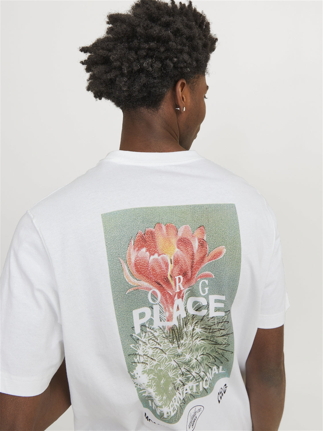 JORCASABLANCA BACK TEE SS CREW NECK