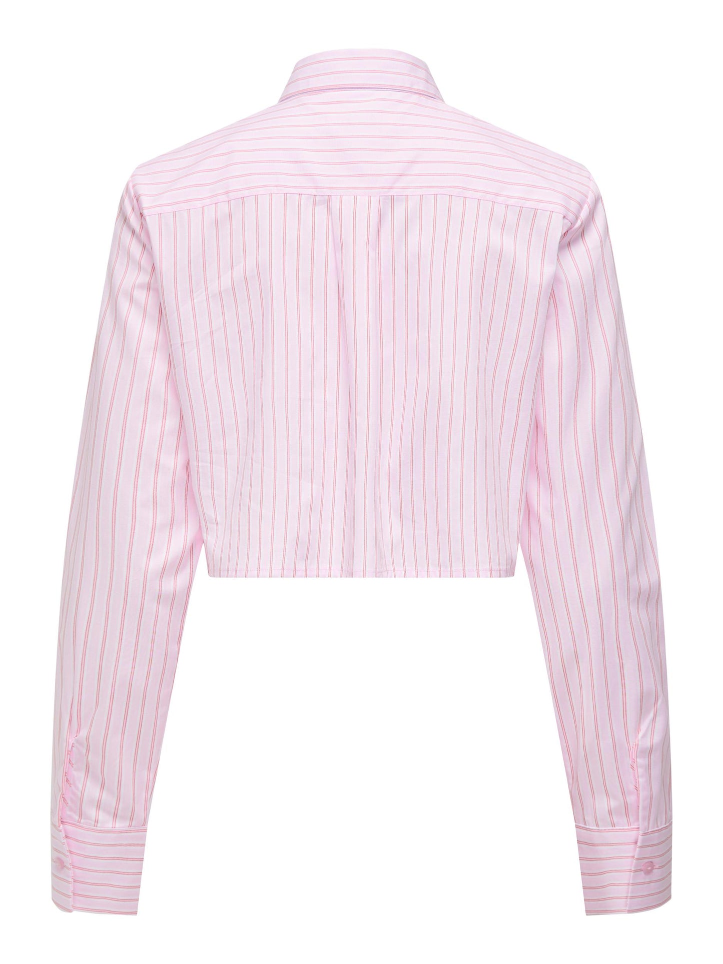 ONLHOLLY MICHELLE STRIPE CROP SHIRT WVN