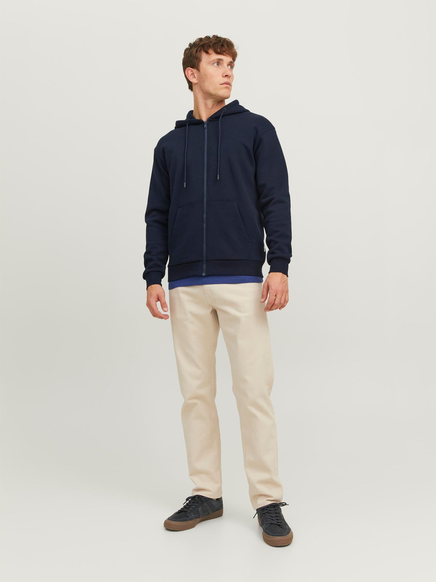 JJEBRADLEY SWEAT ZIP HOOD NOOS