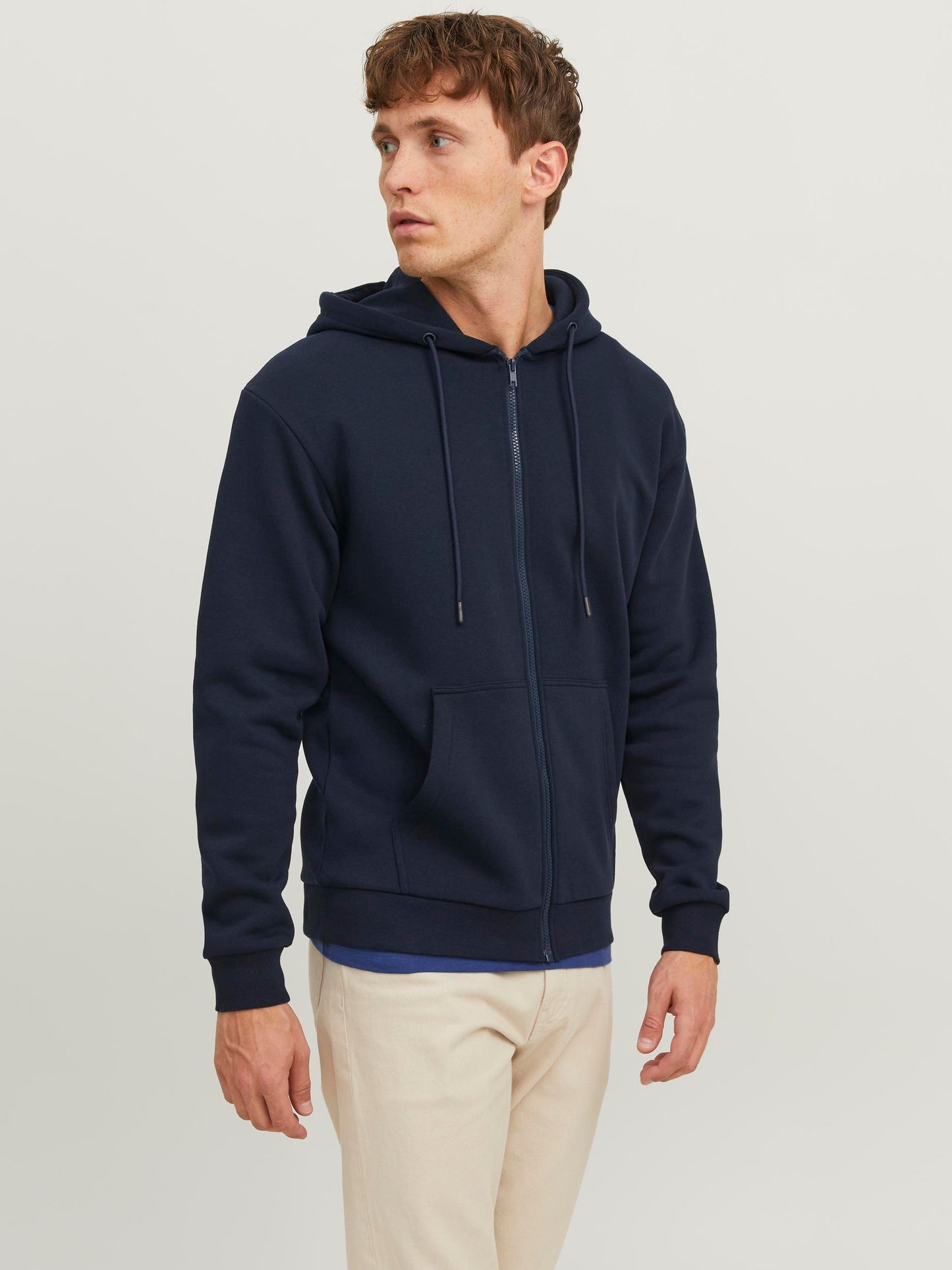 JJEBRADLEY SWEAT ZIP HOOD NOOS