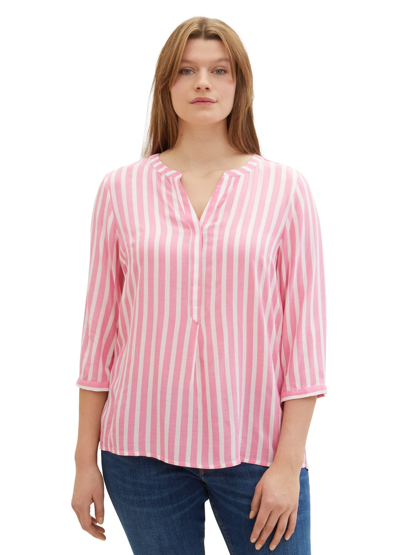 Plus - Gestreifte Bluse