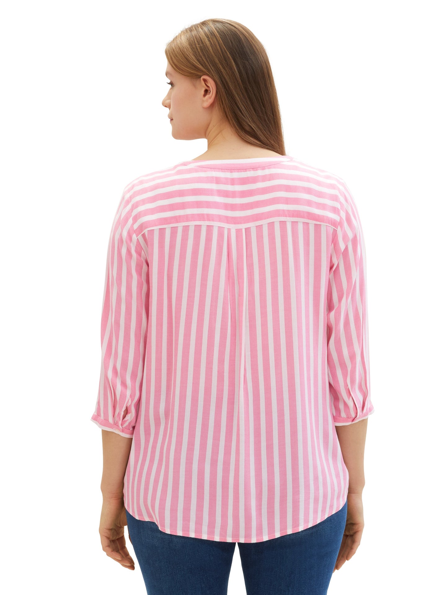 Plus - Gestreifte Bluse