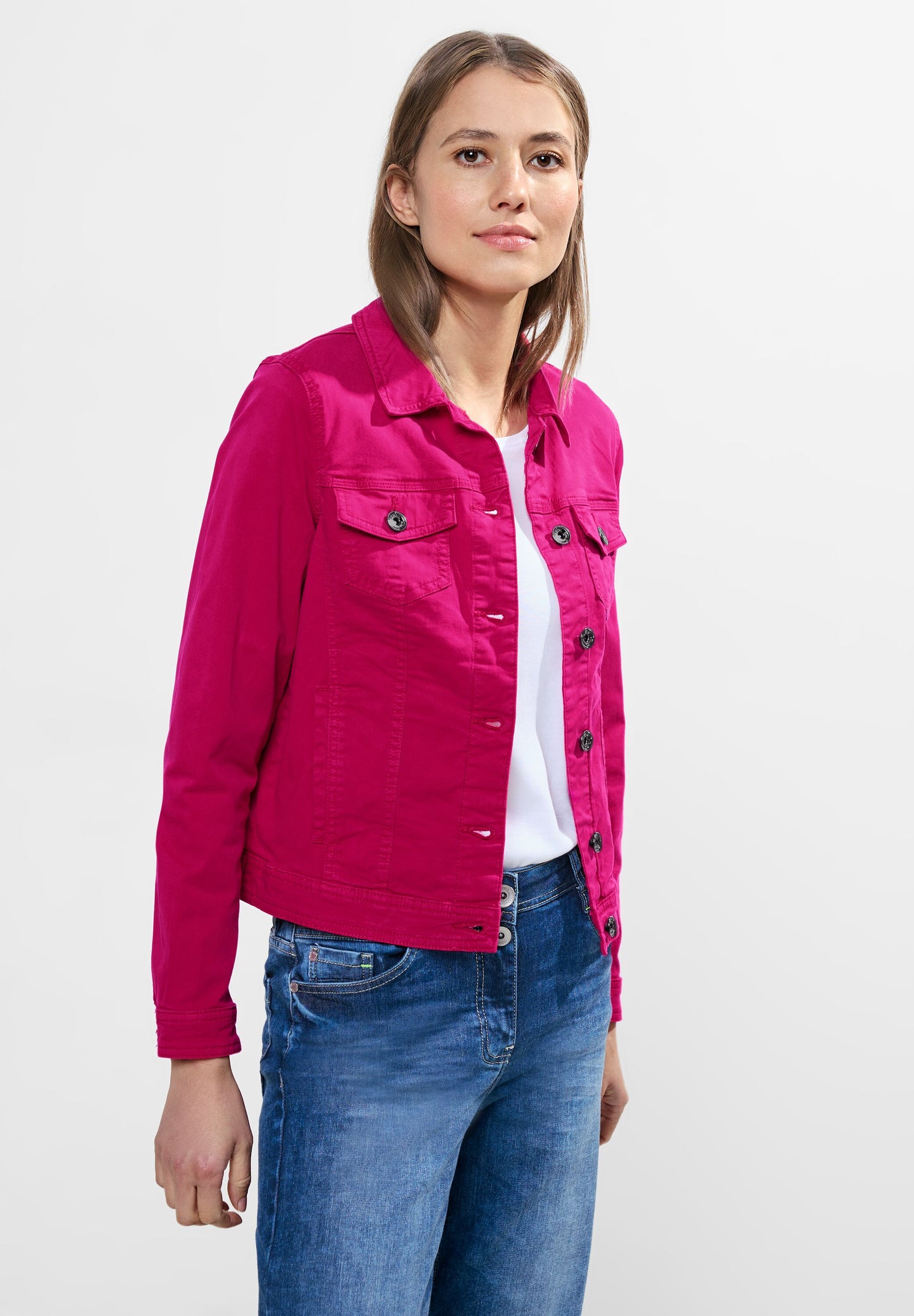 Color Jeansjacke