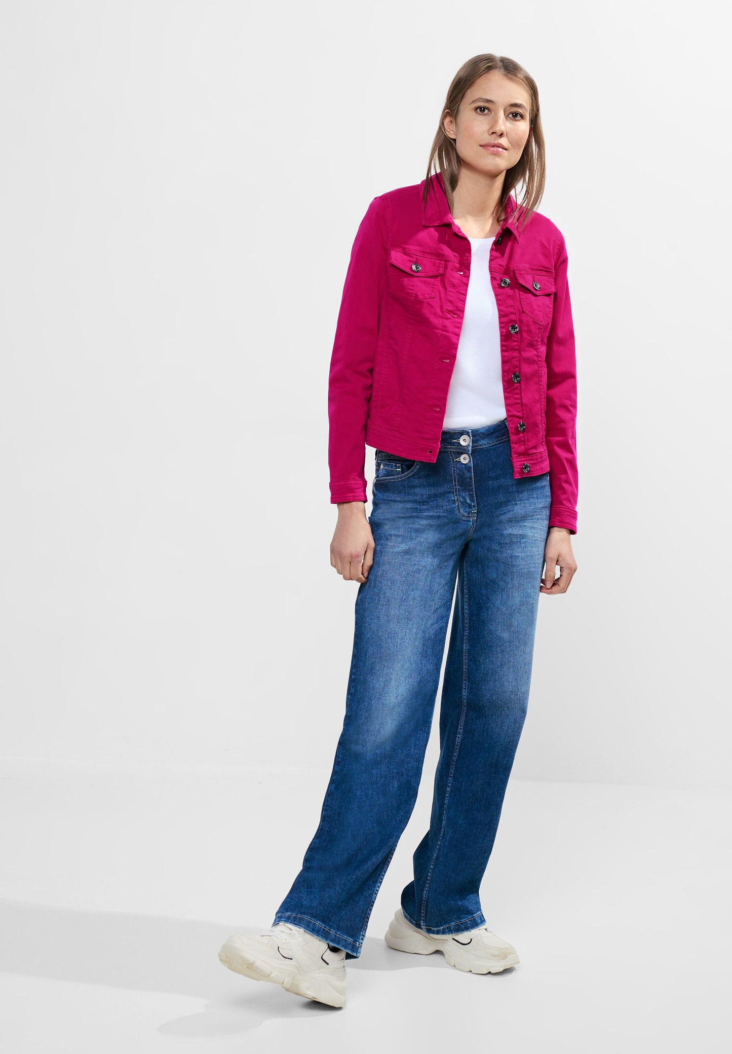 Color Jeansjacke