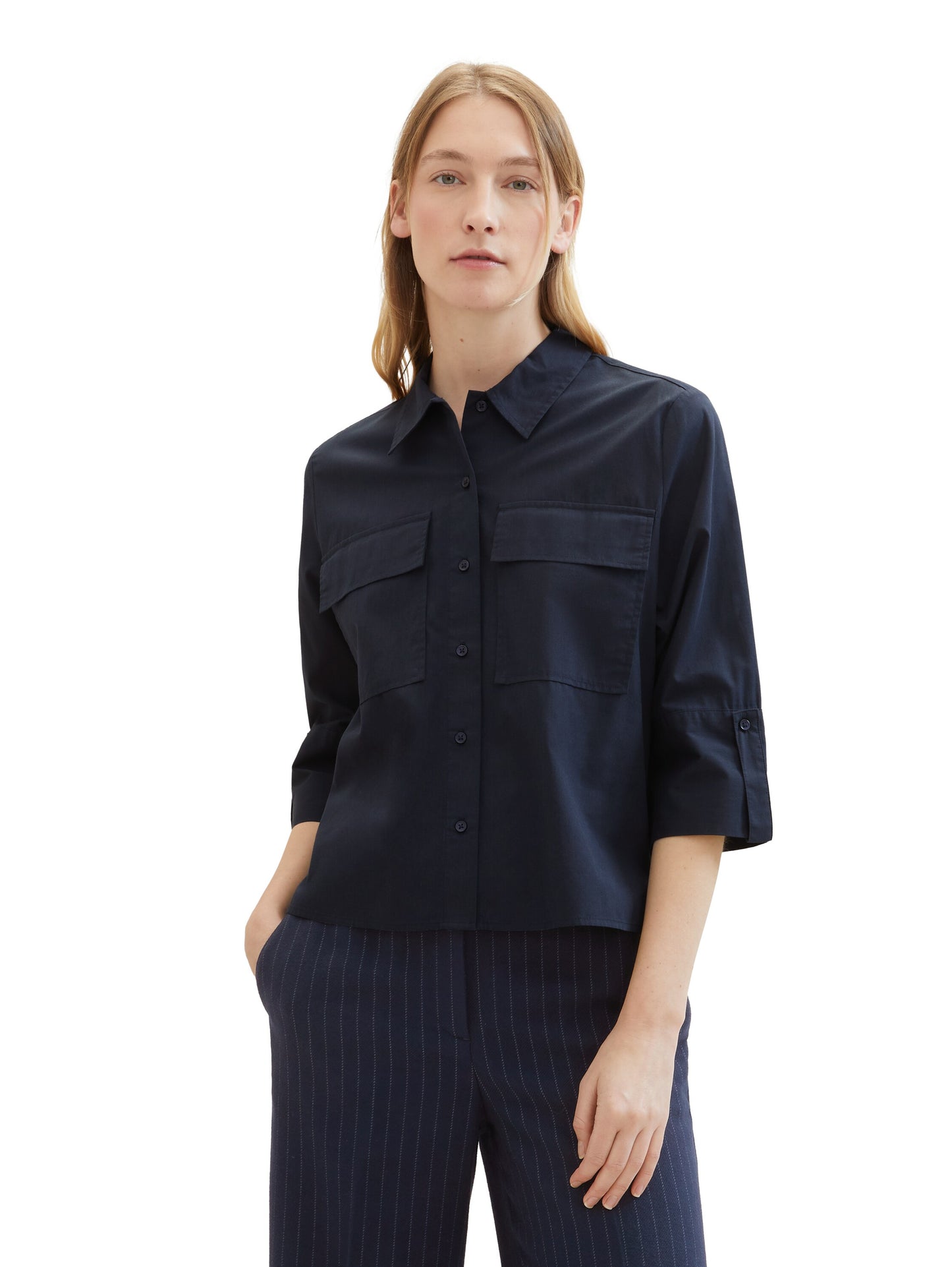 Bluse mit TENCEL(TM) Lyocell