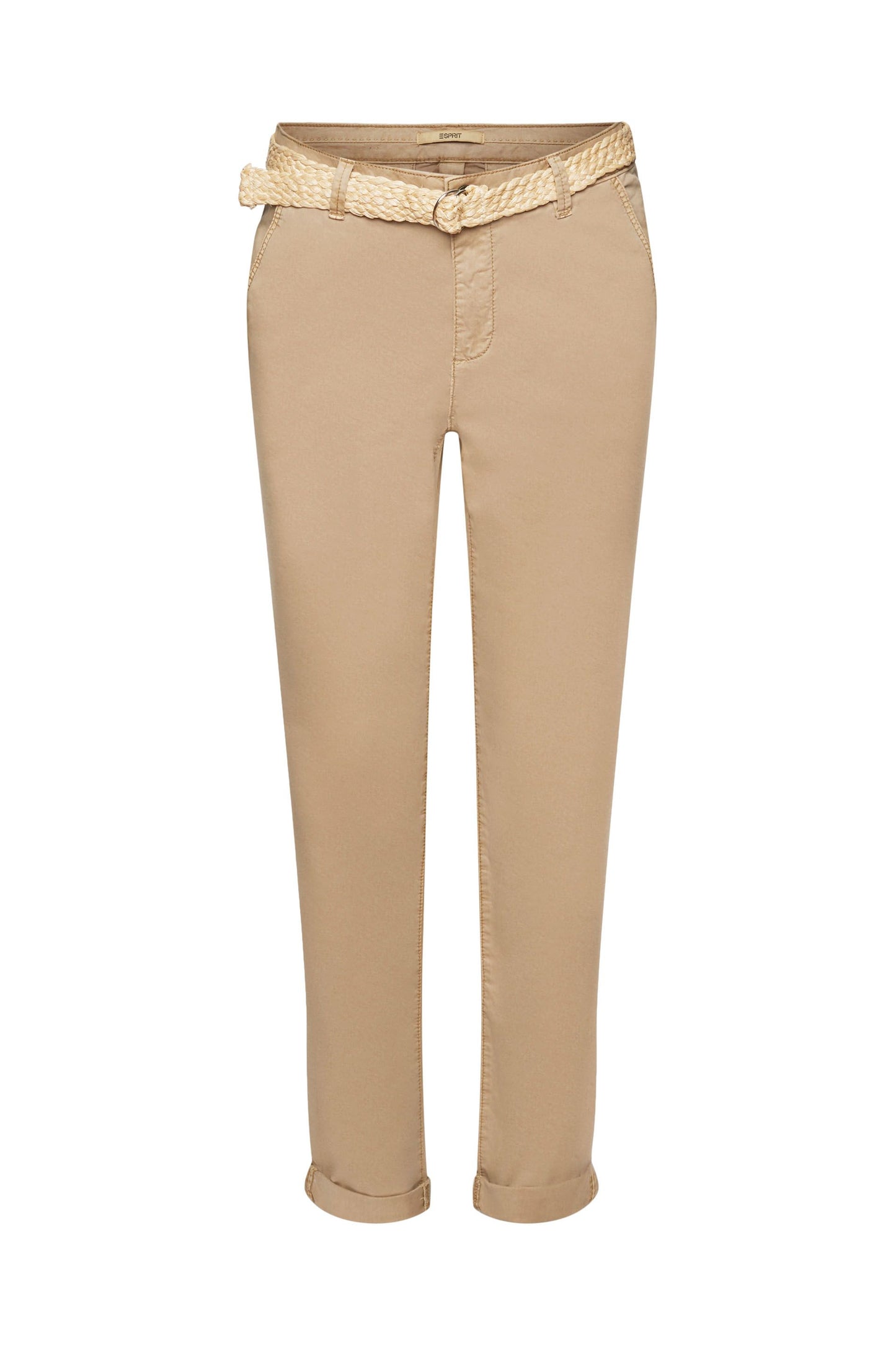 Cropped Chino aus Bio-Baumwolle