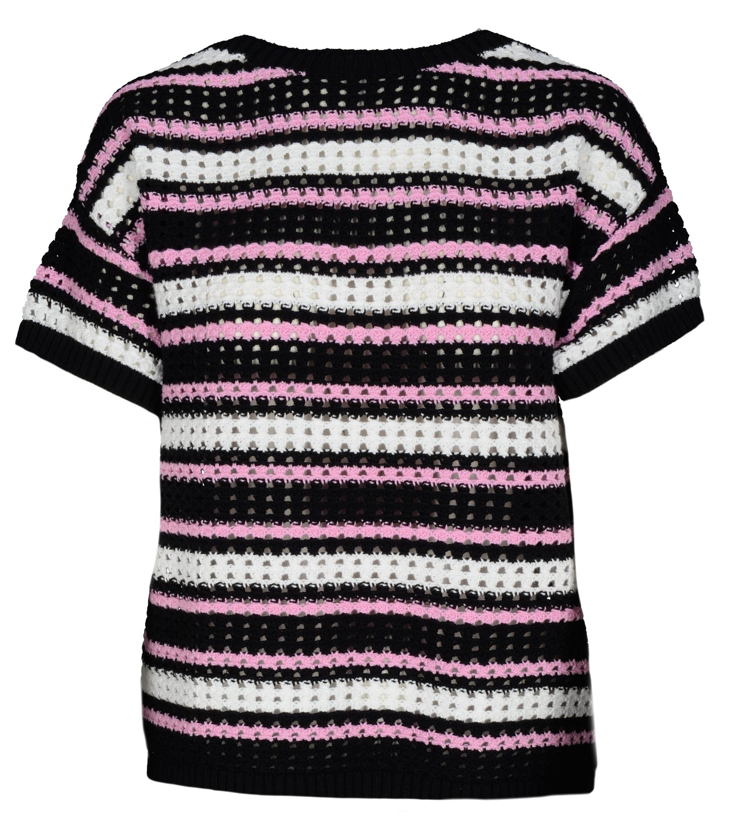 Openwork T-Shirt knitted