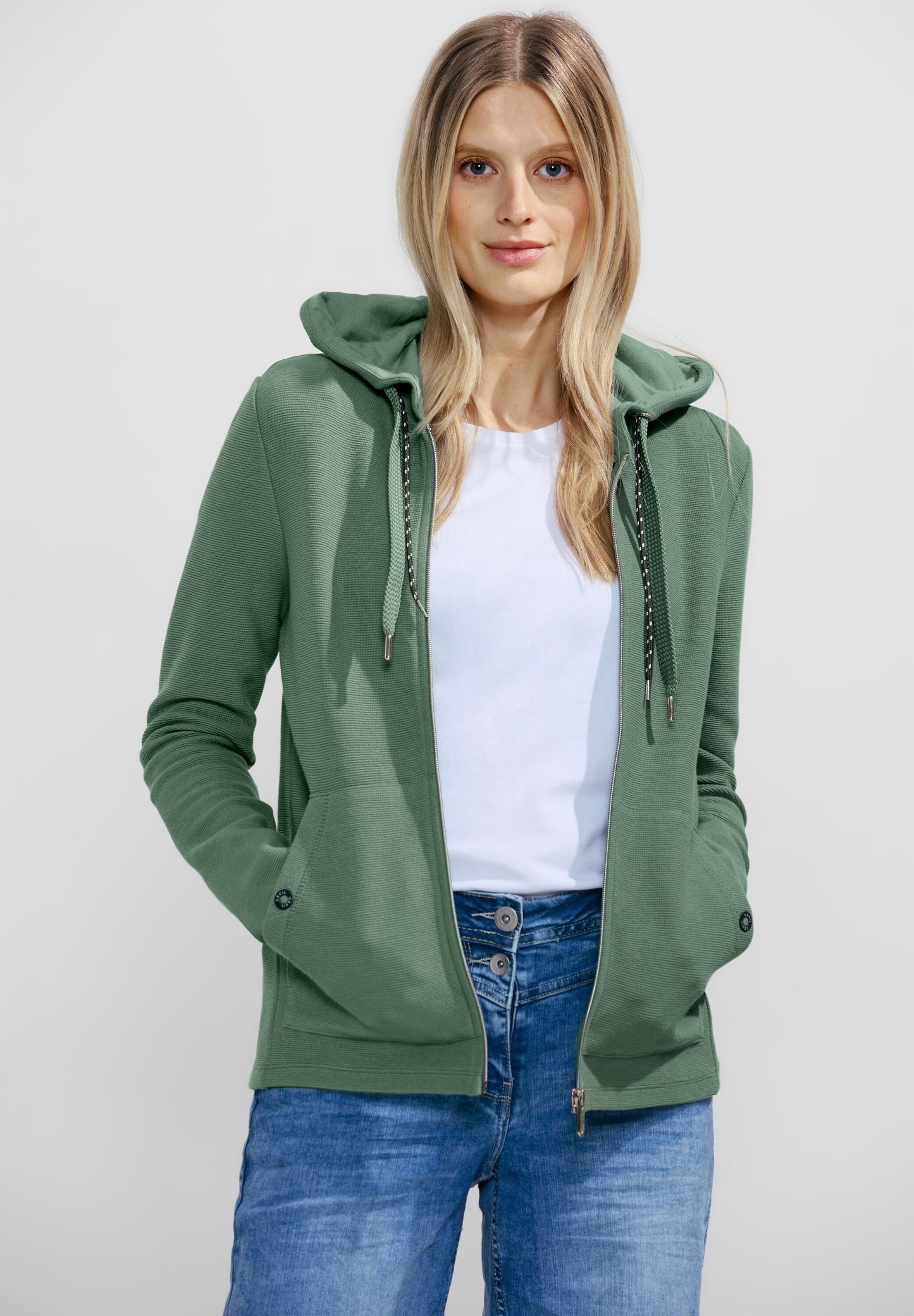 Kapuzen Sweatjacke