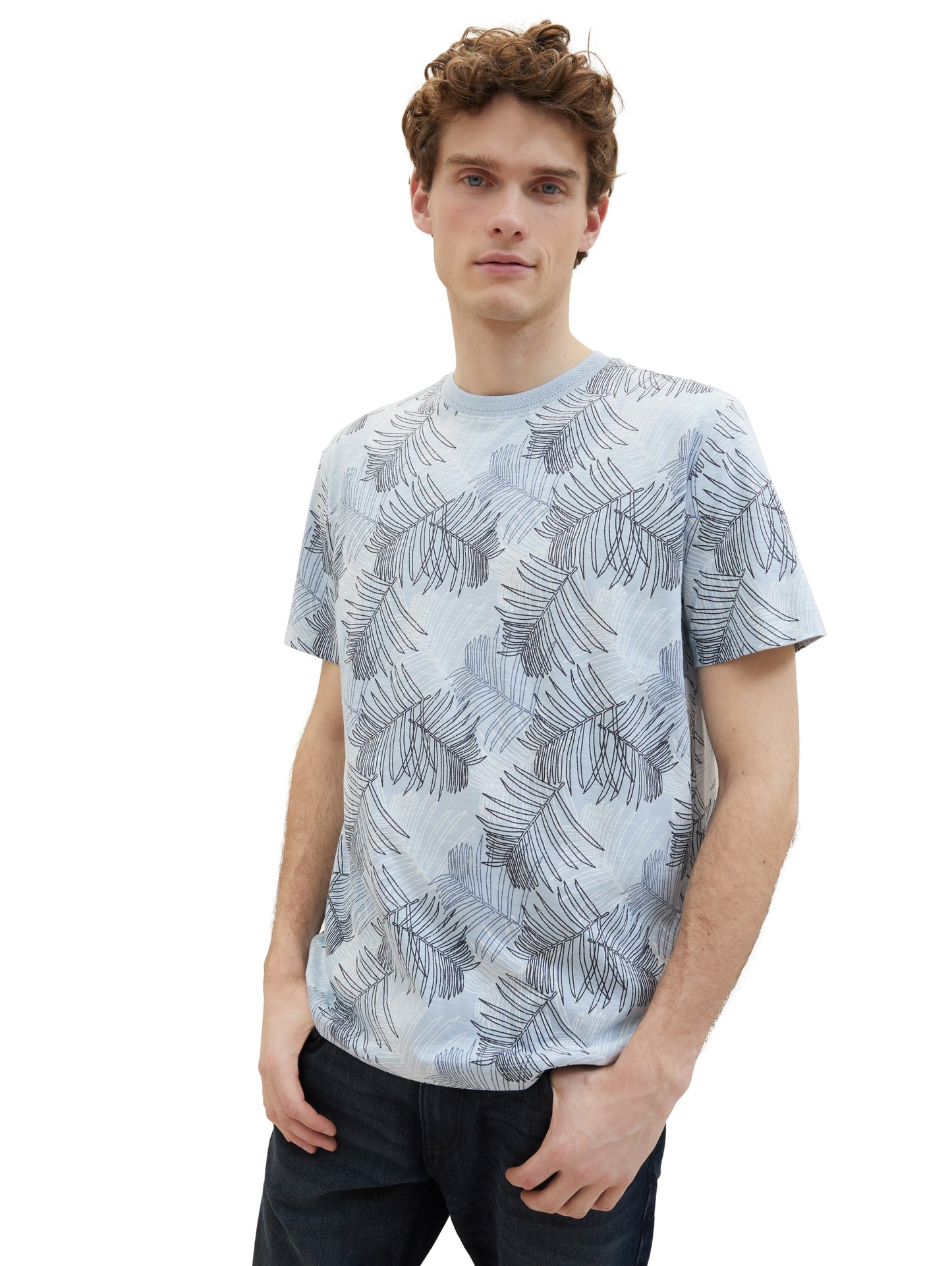 T-Shirt mit Allover-Print