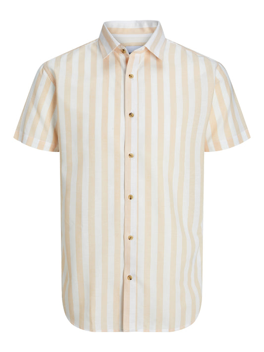 JJJOSHUA OXFORD STRIPE SHIRT SS