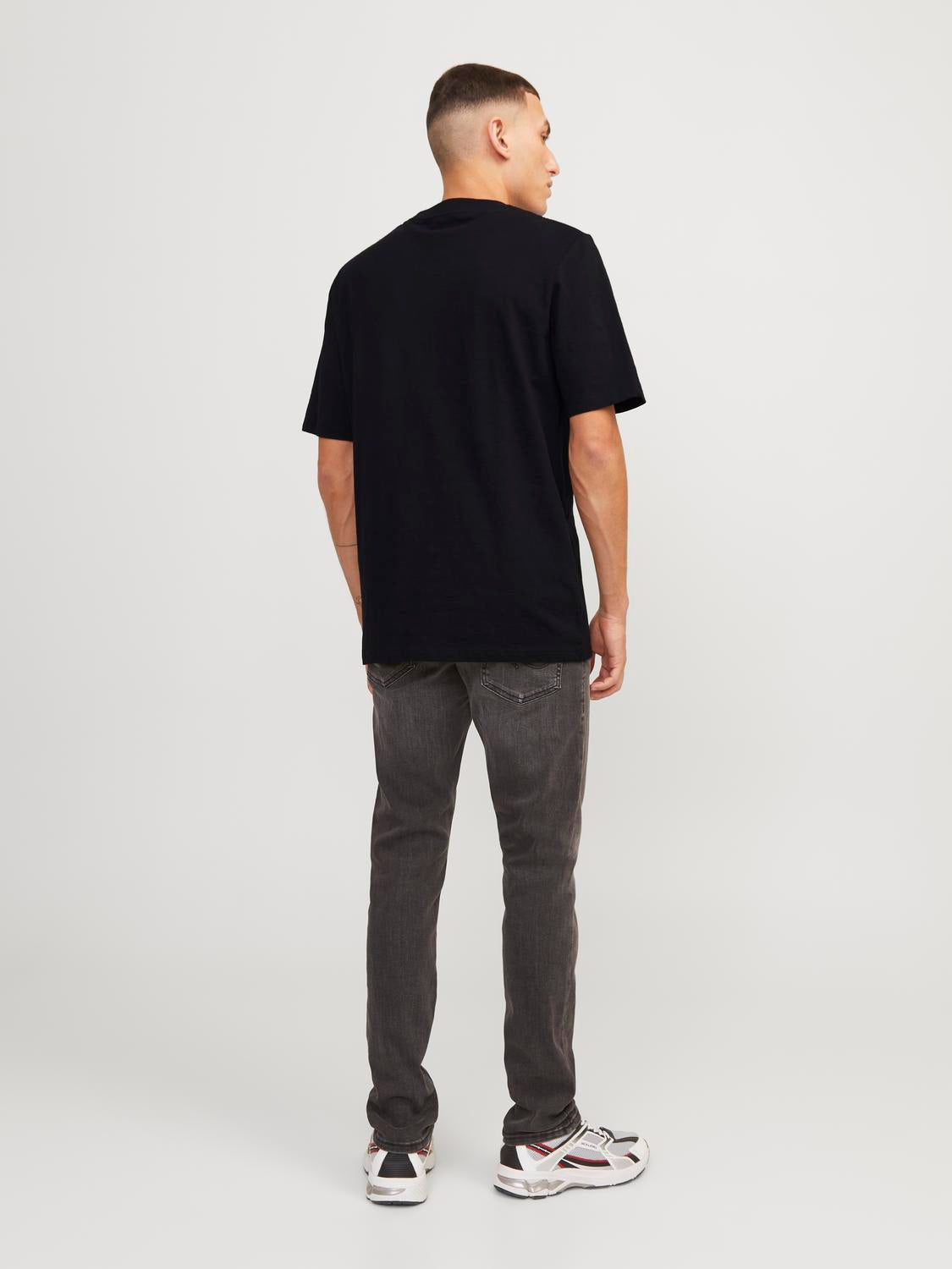 JORLAFAYETTE POCKET TEE SS CREW NECK LN