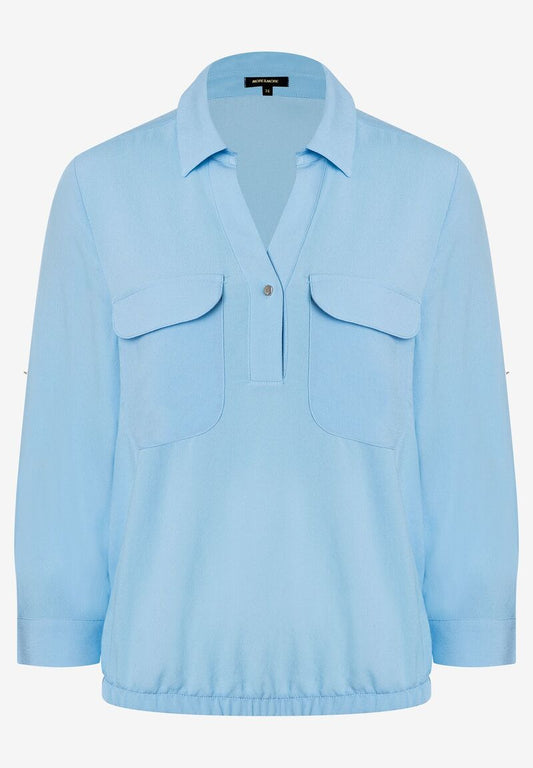 Sportive Bluse  light skyblue  Frühjahrs-Kollektion